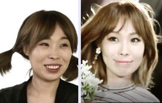 태연 메이크업 받고 확 달라진 오나미 | 인스티즈