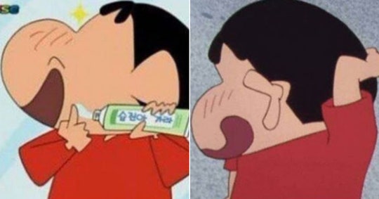 드디어 정면에서 포착된 짱구 웃는 모습 | 인스티즈