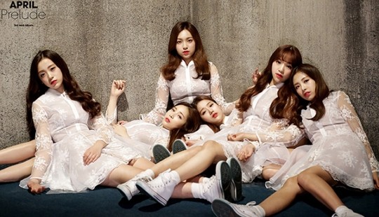에이프릴(April), 새 미니앨범 타이틀곡 ‘봄의 나라 이야기’ 단체 컷 추가 공개