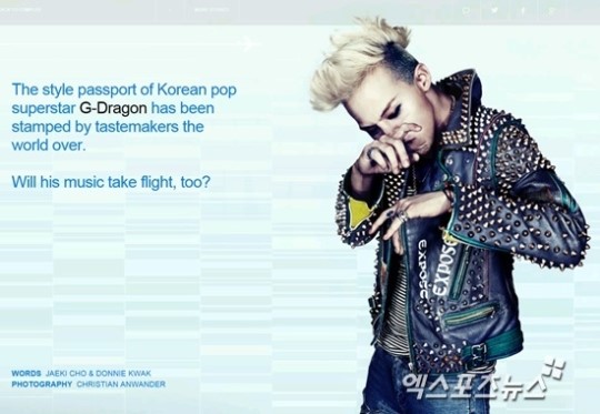 YG LIFE – USA Men's Magazine, “G-Dragon is Phenomenon Bigger than