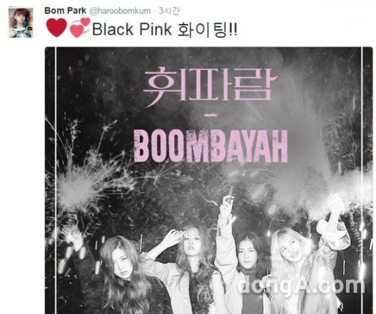 2NE1 박봄, SNS 깜짝 등판 “블랙핑크 파이팅” | 인스티즈