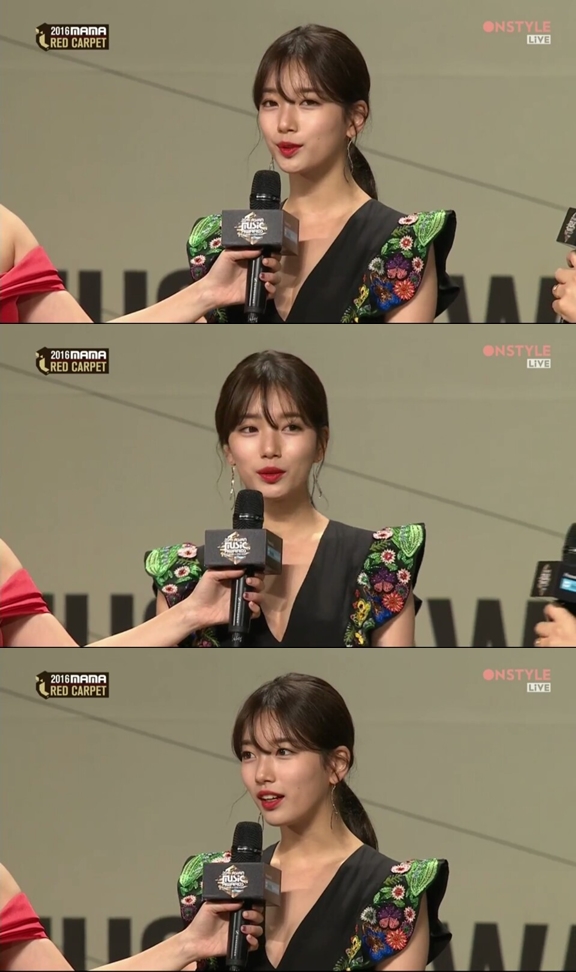 2016 MAMA 레드카펫_수지 | 인스티즈