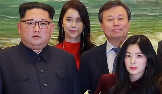 Kim Jong Un dan Irene.
